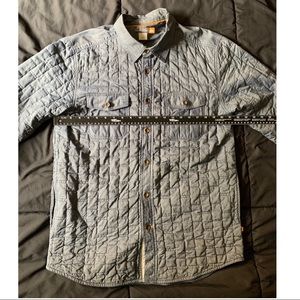 Quilted light weight shirt jacket by Quicksilver